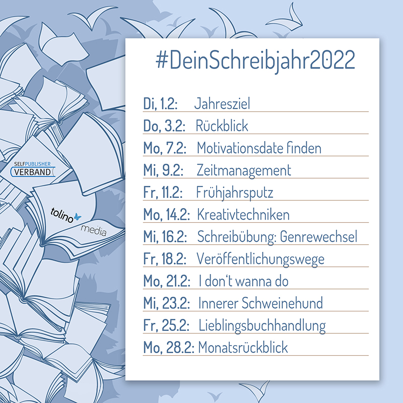 Dein Schreibjahr 2022