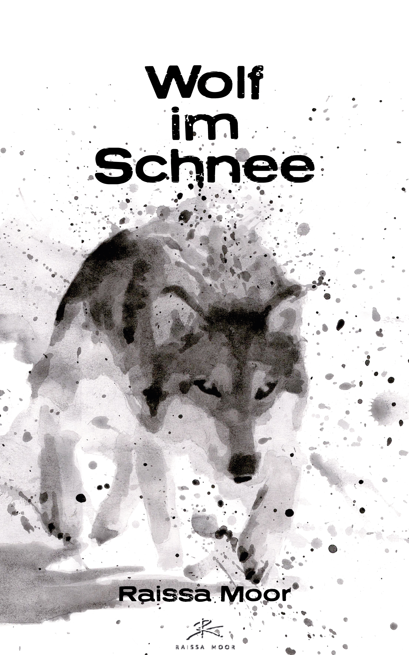 Wolf im Schnee