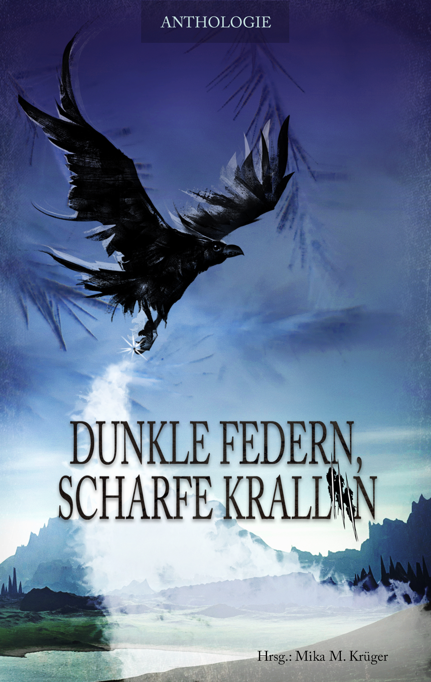 Dunkle Federn, scharfe Krallen