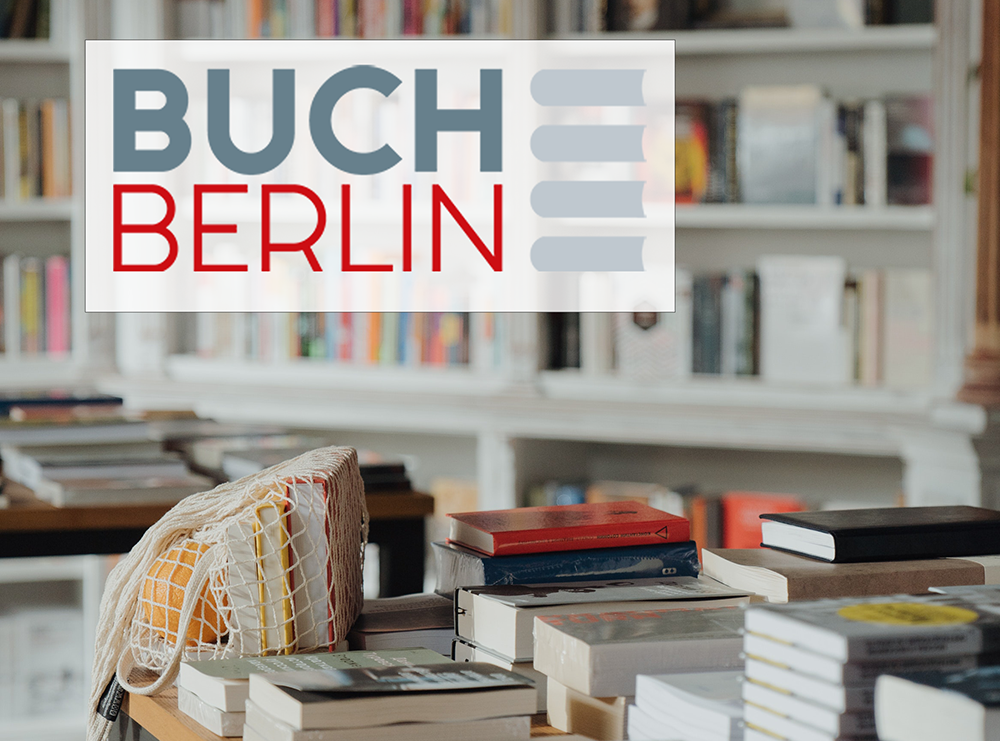 Bücherregale BuchBerlin Logo