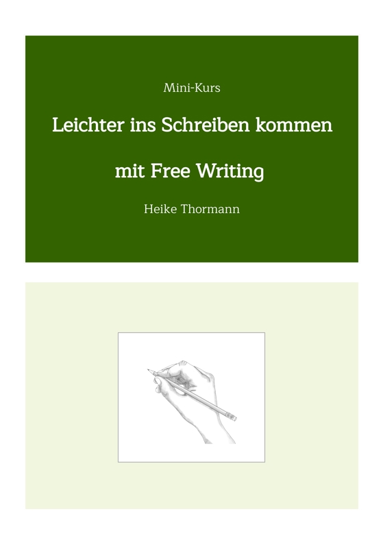 Mini-Kurs: Leichter ins Schreiben kommen mit Free Writing Profilbild