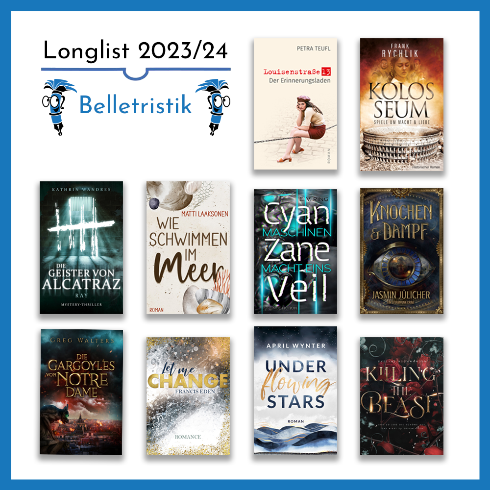 Top Ten Longlist Belletristik