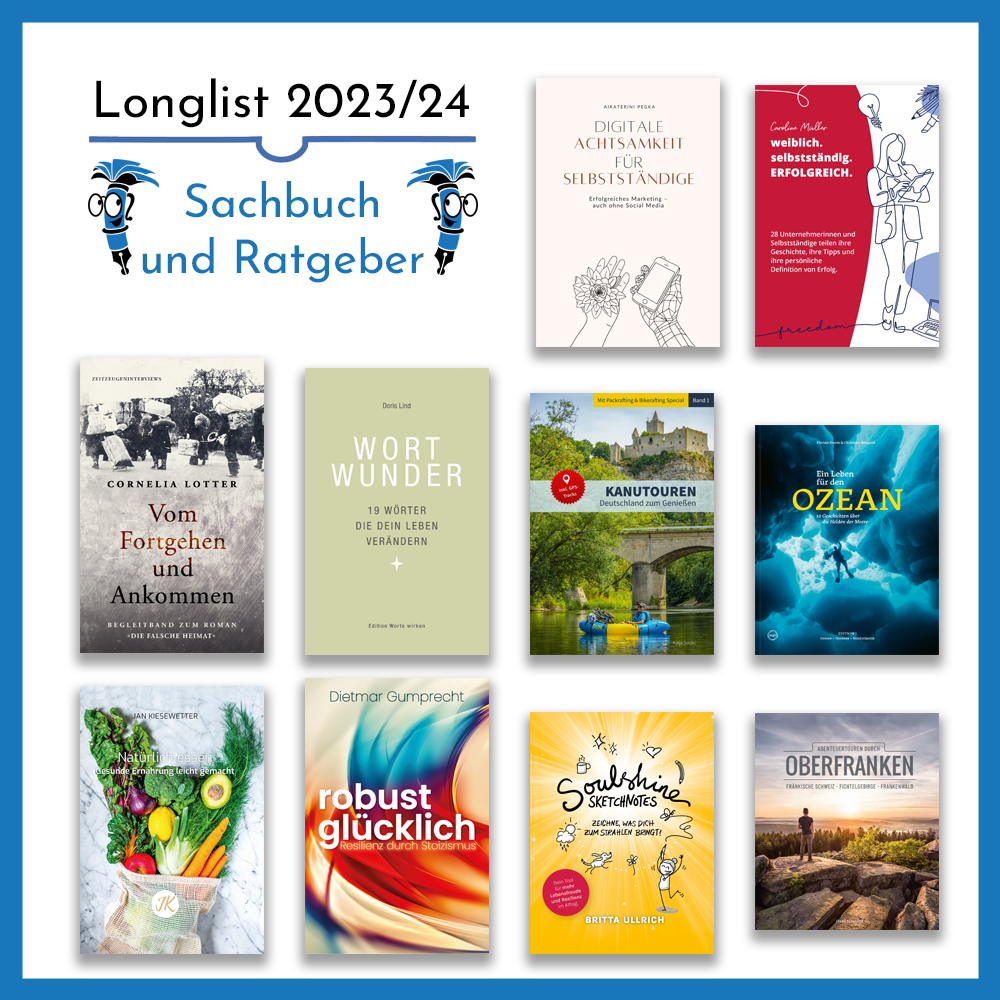 Top Ten Longlist Sachbuch und Ratgeber