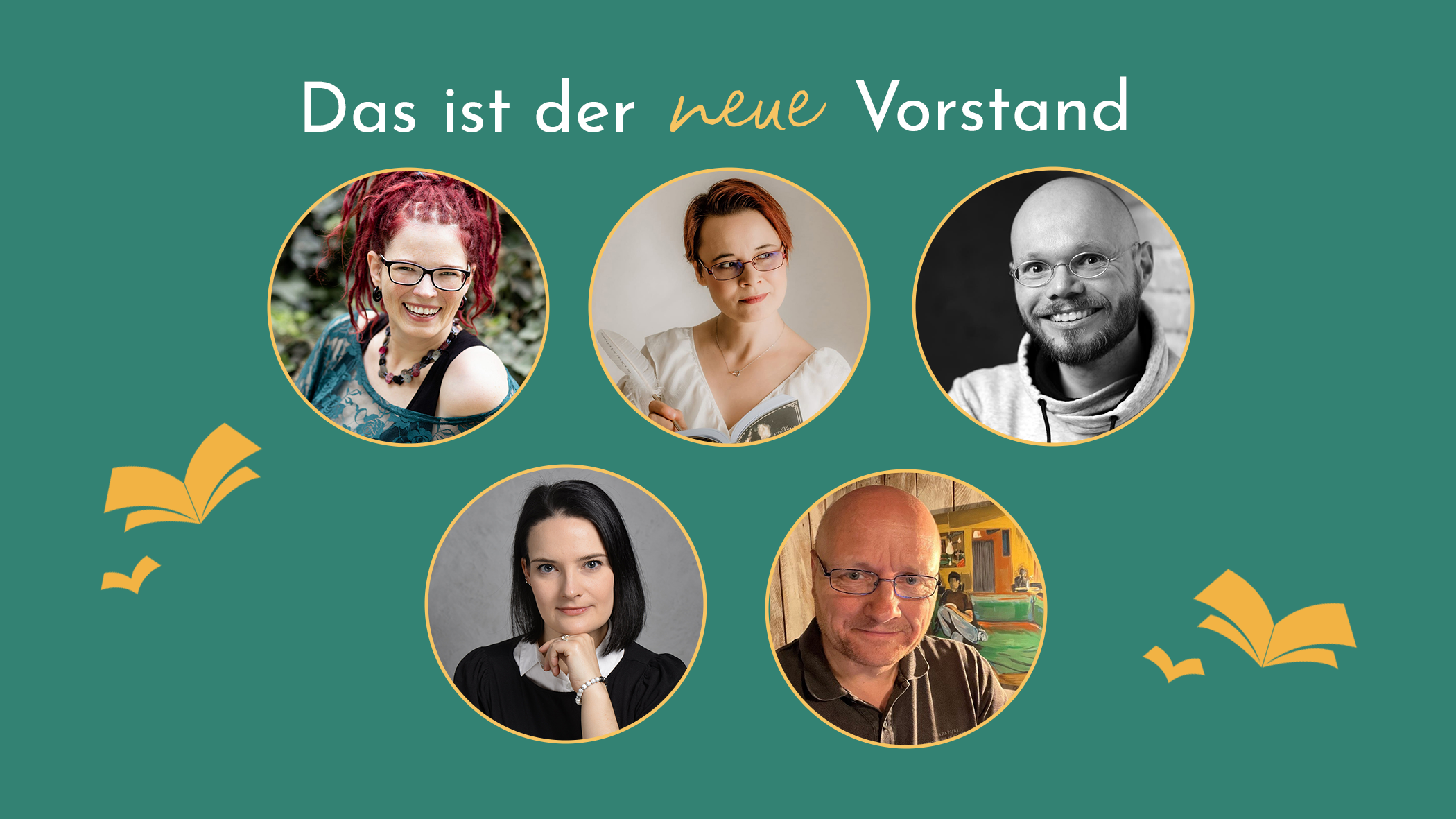 Der neue Vorstand des Selfpublisher-Verbandes