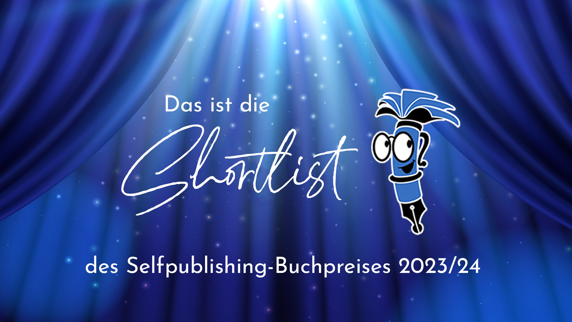 Die Shortlist des Selfpublishing-Buchpreises 2023/24 steht fest!