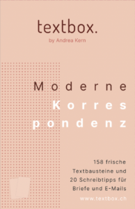 Kartenset Moderne Korrespondenz Profilbild