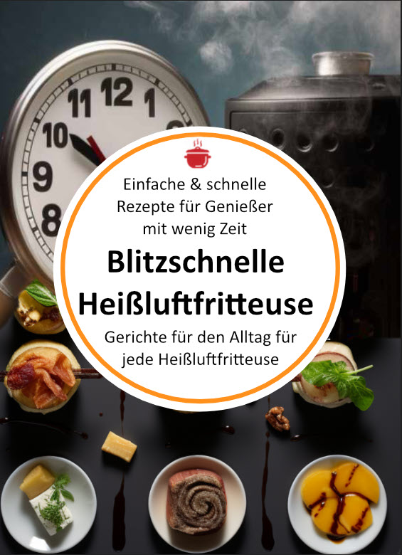 Blitzschnelle Heißluftfritteuse: Einfache & schnelle Rezepte für Genießer mit wenig Zeit