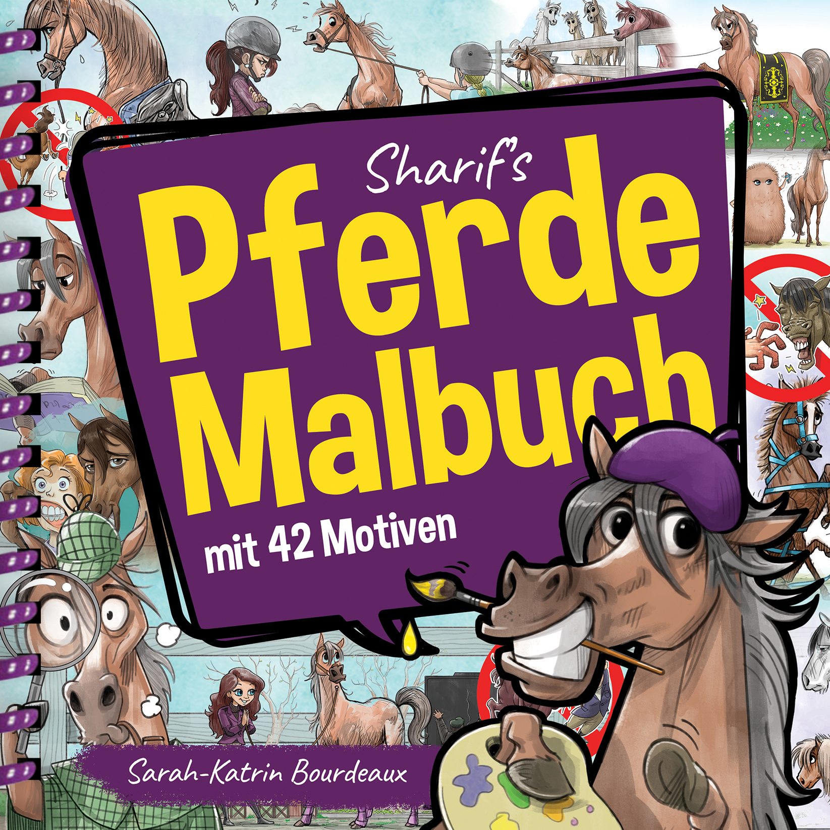 Sharif’s Pferde-Malbuch