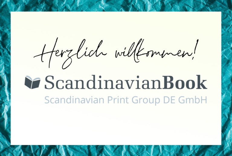 Herzlich willkommen + Logo Scandinavianbook.de