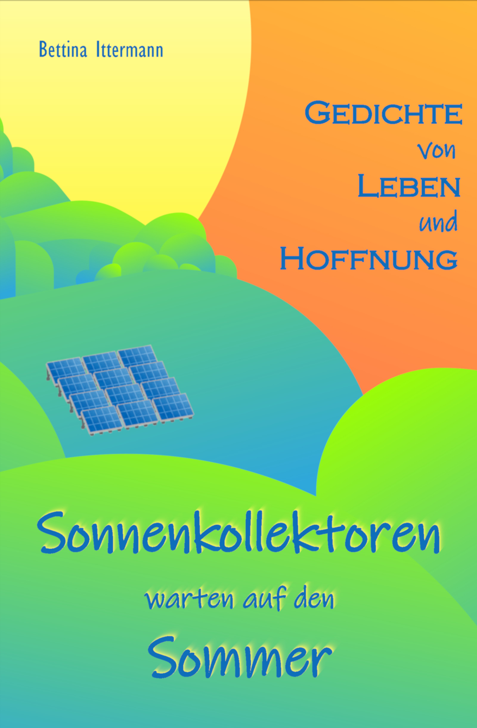 Sonnenkollektoren warten auf den Sommer