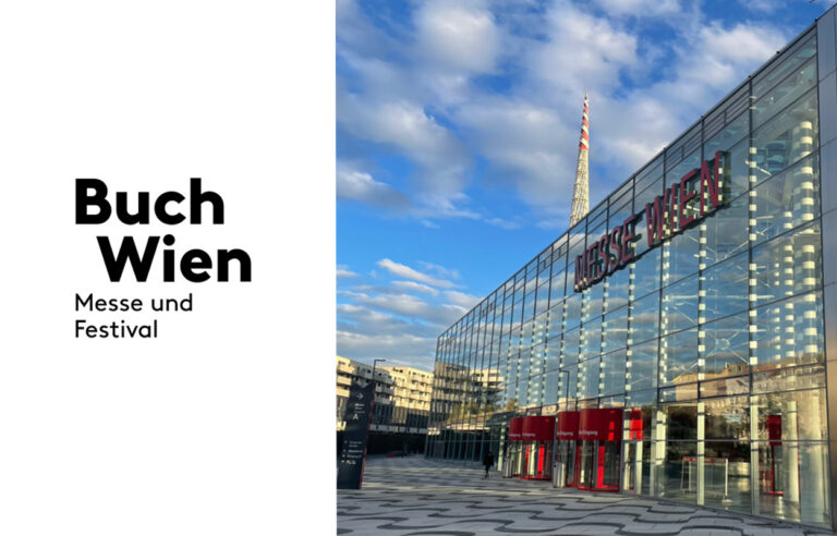 Buch Wien Logo und Messe Wien