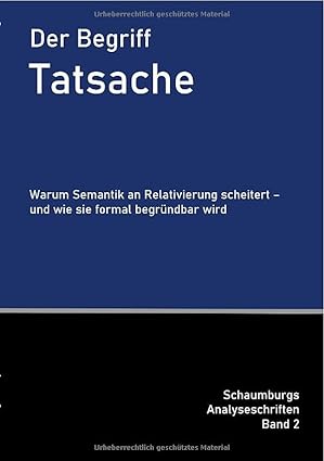 Der Begriff Tatsache Profilbild