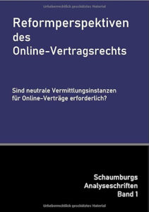 Reformperspektiven des Online-Vertragsrechts Profilbild