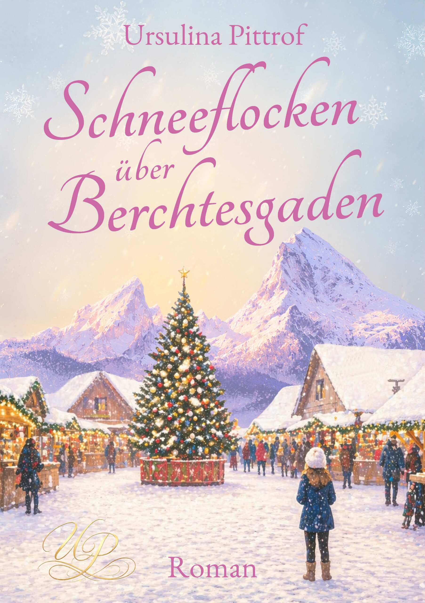 Schneeflocken über Berchtesgaden