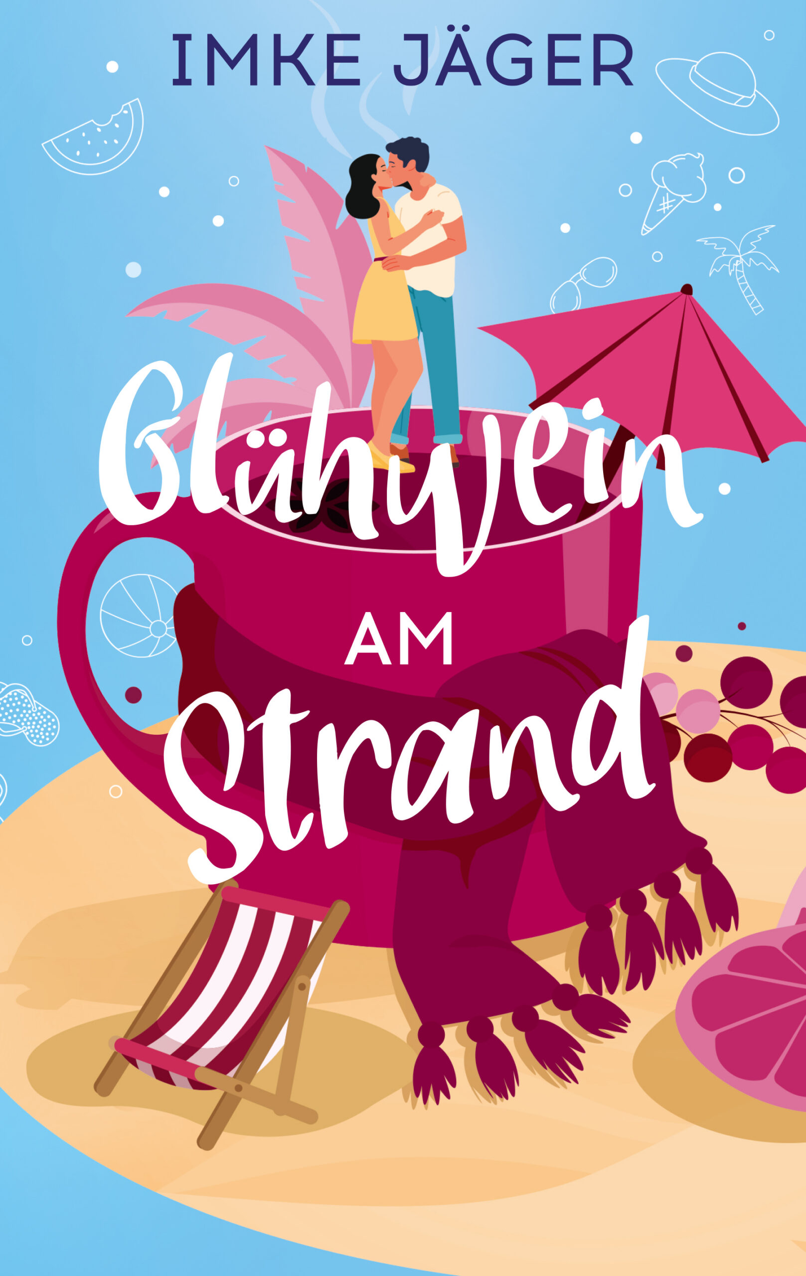 Glühwein am Strand